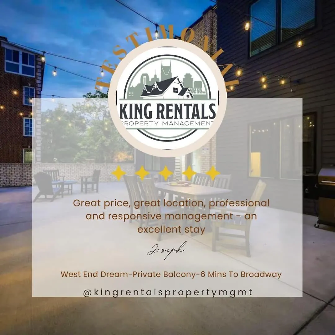 West End Dream-Private Balcony-6 Mins To Broadway Villa Nashville